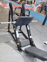 Presse à jambes 45° à charge libre avec cadre en acier robuste, équipement de musculation commercial pour salles de sport, directement de l'usine
