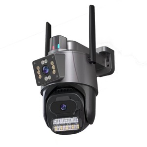 Cámara de Vigilancia Inalámbrica ICSee de Doble Lente 6MP HD, Súper Vista, Visión Nocturna para Exteriores, con Intercomunicador de Voz y Almacenamiento en la Nube - Product Image 2