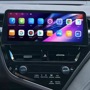 Écran 12,3 pouces pour Toyota Camry 2021 2022 Lecteur multimédia vidéo de voiture GPS Navigation Radio Android 13 8+128G Carplay DSP Son - Product Image 1