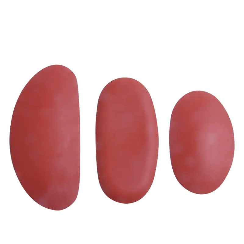 3 Sizes Red Soft Professional Artist Ceramic Sculpture Carving Rubber Pottery Silicone Clay Tools Kit