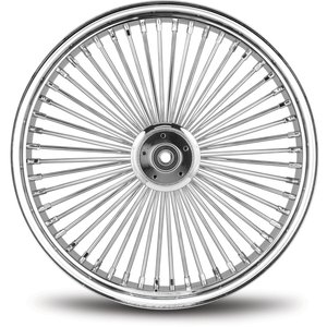 Roue de moto avant 26x3.5, jante en acier simple ou double disque chromée 21 23 26 pouces 1 3/<span class=keywords><strong>4</strong></span> 25 mm, jante à rayons larges pour <span class=keywords><strong>Harley</strong></span> - Product Image 2