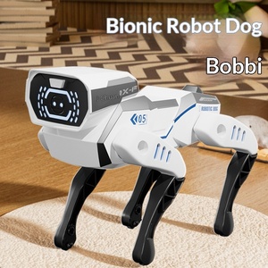 Juguete de Perro Robot con IA para Niños, Simulación Biónica, Control Remoto, Compañero con Desarrollo Emocional e Intelectual, Material Plástico - Product Image 2