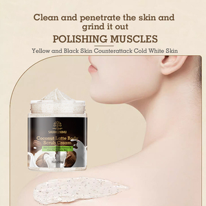 สครับขัดผิวกาแฟมะพร้าวออร์แกนิกสครับดูแลร่างกายเพื่อผิวขาวปรับแต่งโลโก้ได้ตามต้องการ - Product Image 3