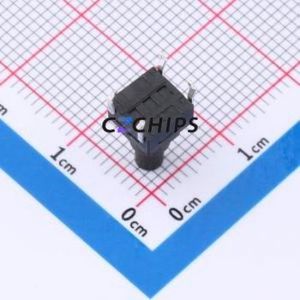 GT-TC116A-H110-L1 Tactile Switch Through hole Component (THT) Switch Single Pole Single Throw Round Button 1.6N Through Hole - Product Image 2