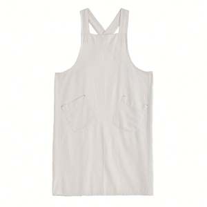 Delantal de Lino de Alta Calidad para Hombre y Mujer, Delantal de Pecho para Chef Profesional, Camarero o Barista - Product Image 5