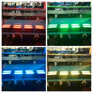 Độ Sáng Cao Ip66 Ngoài Trời Điều Khiển Từ Xa Nhẹ Lũ Lụt Đèn Đa Colour 100W RGB Nhôm LED Đèn Pha Ánh Sáng Sân Vườn - Product Image 3