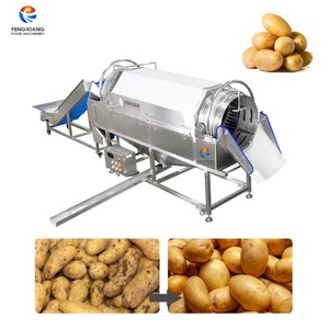 Commercial Potato Rotary Drum Washer <b>Machine</b> Potato Washing <b>Machine</b> to Remove Heavy Mud - Product Image 1