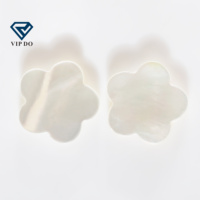 Nouveau produit en gros : Pierres précieuses naturelles en agate/coquillage, forme fleur de prunier, haute qualité, pierres lâches à vendre