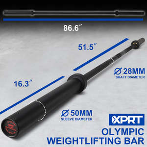 Barre d'haltérophilie durable pour la musculation et la dynamophilie Barre haute performance idéale pour la maison et la salle de sport - Product Image 3