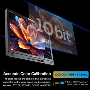 Nuovo Monitor Video Broadcast Lilliput 23.8\" in Alluminio HDR 1200 Nits 8K 12G-SDI HDMI2.1 12G-SFP Quad View 3D LUT UQ23 <span class=keywords><strong>Studio</strong></span> - Product Image 5