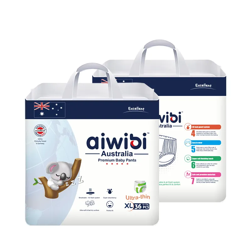 Aiwibi ücretsiz örnek bir sınıf yenidoğan japonya kıdemli SAP Premium Nappy toptan ucuz nefes bebek bezi