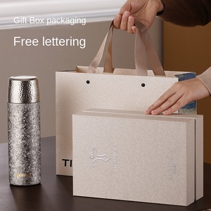 Termo de Vacío Bemga de Titanio Puro de Alta Calidad, Aislamiento Térmico de 12-24 Horas, Estilo Retro, <span class=keywords><strong>para</strong></span> Hombres y Mujeres, con Separación de Té y Agua - Product Image 4