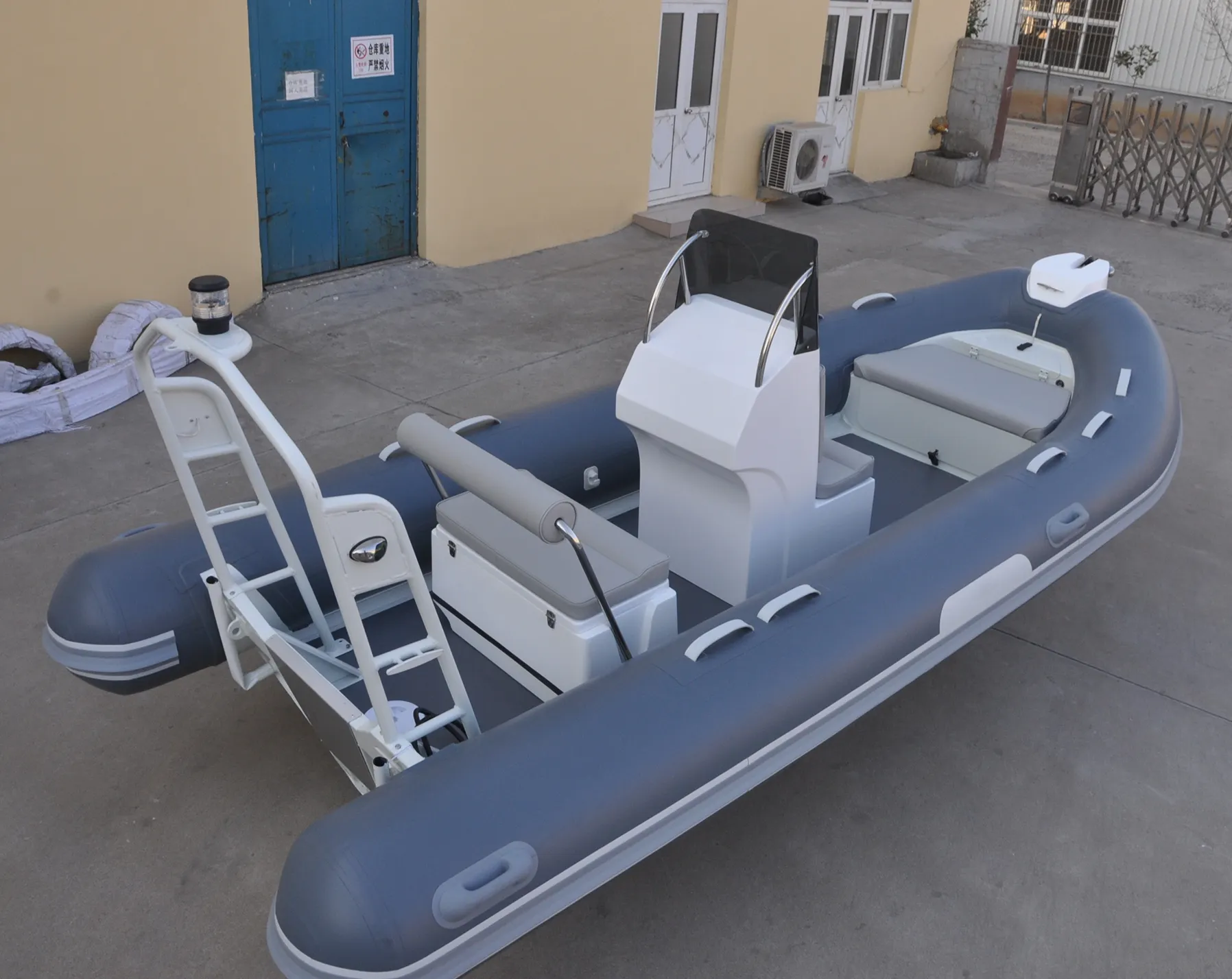 Liya 3.6m aluminum open rib boat mini yacht rowing boat