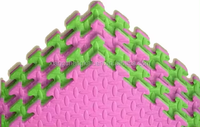 Tapis de sol EVA de 2cm d'épaisseur Tapis de sol en mousse pour aire de jeux intérieure, parc, château coquin pour enfants