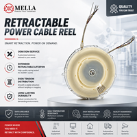 Câble d'extension USB rétractable Mella de type C avec embout femelle IEC, longueur personnalisable, avec garantie d'un an