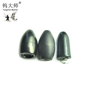20 ans d'approvisionnement d'usine couleurs mates sans décoloration forme de balle en tungstène poids de pêche/pêche à l'achigan poids de plomb retournés - Product Image 4