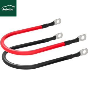 M8<span class=keywords><strong>สาย</strong></span>แบตเตอรี่<span class=keywords><strong>8</strong></span> AWG, <span class=keywords><strong>สาย</strong></span>เคเบิลอินเวอร์เตอร์วัด<span class=keywords><strong>8</strong></span>เกจพร้อมตัวดึง<span class=keywords><strong>5</strong></span>/16<span class=keywords><strong>นิ้ว</strong></span>ทั้งสองด้านสำหรับรถยนต์พลังงานแสงอาทิตย์เรือเรือเดินทะเล RV สีแดงและสีดำ - Product Image 1