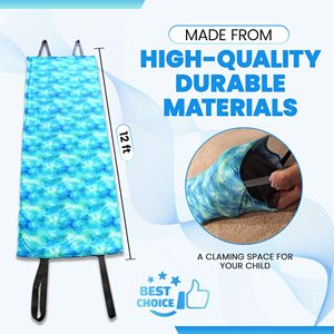 12 फीट टिकाऊ क्रॉल प्रतिरोध सुरंग आदर्श शांत संवेदी खेल के लिए संपीड़न संपीड़न संवेदी संपीड़न सुरंग - Product Image 2