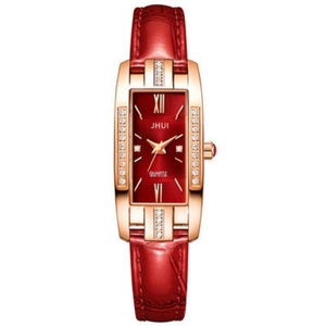 Ladies' <b>Watch</b> with Diamonds, square Small Green <b>Watch</b>, Decorative <b>Watch</b> for Girls - Product Image 2