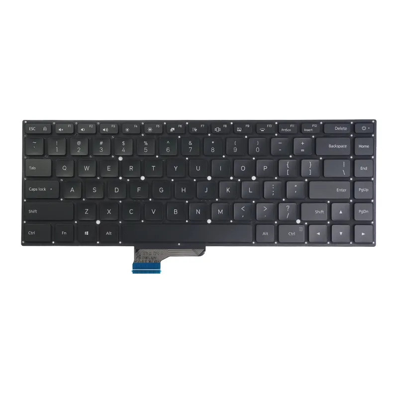 Factory Customized Languages TM1701 Laptop Keyboard For Xiaomi Pro15.6 TM1701 TM1707 171501 181501-AD Notebook Backlit Keyboards