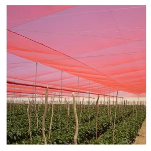 HDPE Greenhouse Garden Roof Nursery Red Sun Shade Netting Shade Net