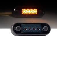 Lampe de barre de remorque de camion d'installation sans outil avec plusieurs options de couleur 12V 24V