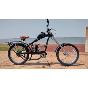 Bicicletta Motorizzata 80cc a 2 Tempi, Chopper Retrò, Bici da Spiaggia a Benzina - Product Image 3