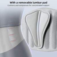 Ceinture de soutien lombaire ajustable et élastique pour femme, en maille respirante, système bionique, protection du bas du dos