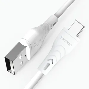 Yoobao C6 1m USB-A to Type-C Data Cable Mobile Phone Charging Cable for Samsung and Huawei
