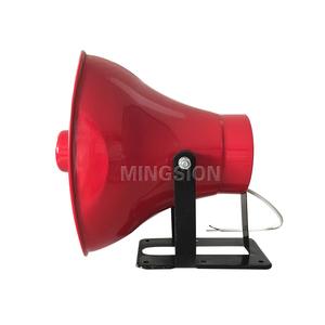 Haut-parleur de signalisation sonore extérieur puissant 50W PA, 8ohm 16ohm, en aluminium étanche pour système d'alerte précoce Typhoon Ouragan Tremblement de terre - Product Image 2