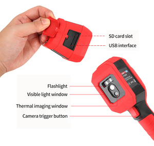 UNI-T UTI260B Thermal Imaging <b>Camera</b> 256*192 Pixels Circuit Industrial Detection Floor Heating Pipe Test Thermal Imager UTi260B - Product Image 3