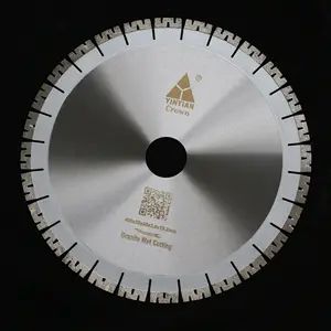 16 inch 400mm granite Crown W teeth diamond saw blade Ezhou Diamond Tools Cost Effective Cutting Disc