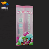 Sacs d'emballage personnalisés en plastique thermoscellé pour glaces, sucettes glacées, crèmes glacées, emballages de rouge à lèvres, avec logo, vente en gros