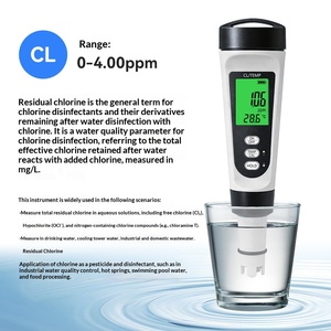 <span class=keywords><strong>Medidor</strong></span> <span class=keywords><strong>de</strong></span> <span class=keywords><strong>Cloro</strong></span> Residual y Temperatura 2 en 1, 0-4 ppm, <span class=keywords><strong>Digital</strong></span>, <span class=keywords><strong>para</strong></span> Piscinas y <span class=keywords><strong>Agua</strong></span> <span class=keywords><strong>Potable</strong></span> - Product Image 2