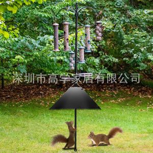 Protection contre les écureuils et dispositif anti-escalade de 18 pouces, nouveau mangeoire à oiseaux transfrontalier, lot de 4, fournitures essentielles pour oiseaux - Product Image 1