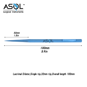 Instrumentos quirúrgicos oftálmicos de 10cm <span class=keywords><strong>Dilatador</strong></span> lagrimal Puntas de 32mm <span class=keywords><strong>Dilatador</strong></span> de punto lagrimal - Product Image 2