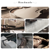 NAOMI Violin OEM for Italy Oil Varnish 4/4 Violin Antique Oil Varnish Fiddle Powerful Clear Tone