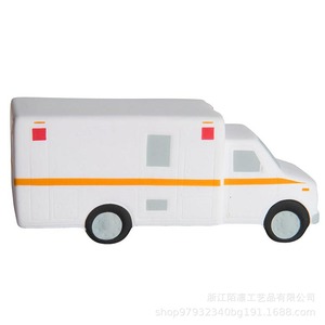 ของเล่นบรรเทาความเครียดรถพยาบาลโฟม Pu สำหรับเด็กอายุ 2 4 ปี รุ่นรถการ์ตูนสำหรับทุกเพศ - Product Image 5