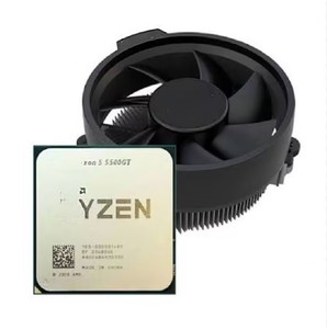 Processeur de jeu haute vitesse, socket AM4, 5500GT, 3,6 GHz, 6 cœurs, 12 threads, processeur de bureau avec refroidisseur - Product Image 1