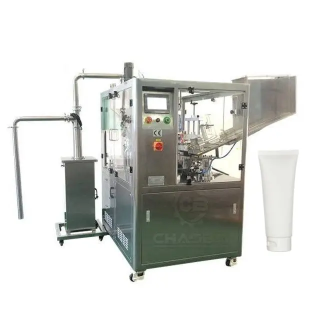 New 2600W shampoo Hair conditioner tube filling and sealing machine plastic soft tube filling and sealing machine for sale