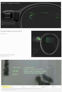Occhiali <span class=keywords><strong>AR</strong></span> AI G1 2025 con Schermo Micro LED, Risoluzione 640x200, Luminosità 1000 nit, Schermo Virtuale 50-80" per Realtà Aumentata - Product Image 6