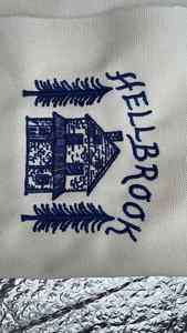 Embroidery Cotton Canvas Reusable Customized Letter Logo Two-Tone Accent Sporty Gusseted Tote <b>Bag</b> With Pocket - Product Image 5