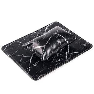 Cojín de manos lavable para <span class=keywords><strong>manicura</strong></span>, soporte de manos para decoración de uñas, almohada suave, blanco y negro, venta al por mayor - Product Image 5