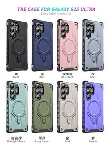 Funda de armadura de carga inalámbrica magnética para Samsung <span class=keywords><strong>Galaxy</strong></span> A03S A02S A73 A54 <span class=keywords><strong>A74</strong></span> A53 A52 5G 4G A34 A33 A32 cubierta de PC de TPU a prueba de golpes - Product Image 3