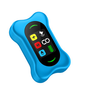 Collare di addestramento ricaricabile intelligente AI Anti-abbaiare per cani di grossa taglia 6 collare di controllo della corteccia di sensibilità regolabile - Product Image 4