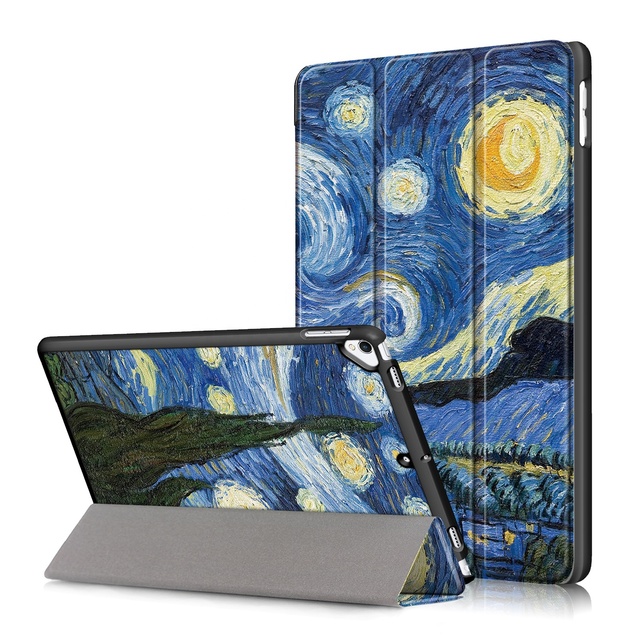 Shockproof Trifold Funda Protective Case Tablet Cover for Apple iPad 7 8 10.2 2020 Leather Case