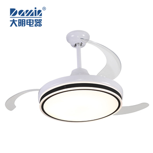 <span class=keywords><strong>Amazon</strong></span> Venta caliente del precio barato de tres escondido palas 42 pulgadas decorativo lámpara de ventilador - Product Image 2