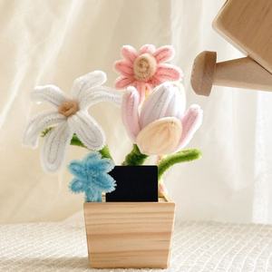 Ensemble de jouets de jardin en bois, blocs de construction à arroser, puzzle, outils éducatifs Montessori pour bébés de 0 à 24 mois - Product Image 3