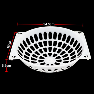 Bol en plastique de plateau de cage de nid d'oeuf d'oiseau de pigeon de forme ronde pour l'équipement d'élevage d'animaux d'élevage de pigeon - Product Image 6