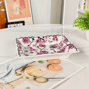 Cenicero de Cerámica de la Serie Granville Garden, Moderno, Simple, Sin Humo, Ecológico, Estilo Americano, en Caja de Regalo, Recomendado para - Product Image 5
